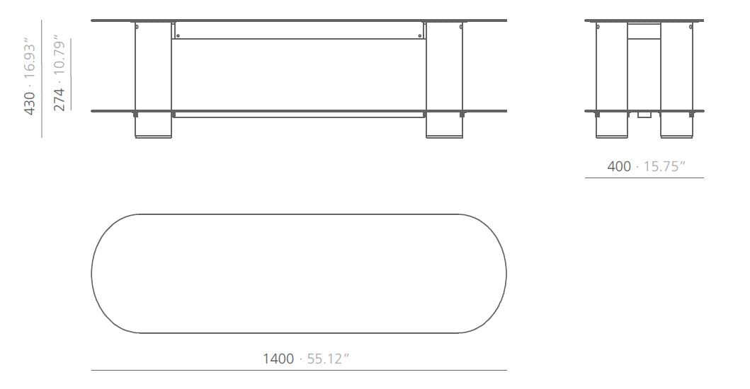 Алюминиевый держатель коробки Systemtronic Croma ARCH-00051014 - Вид №2