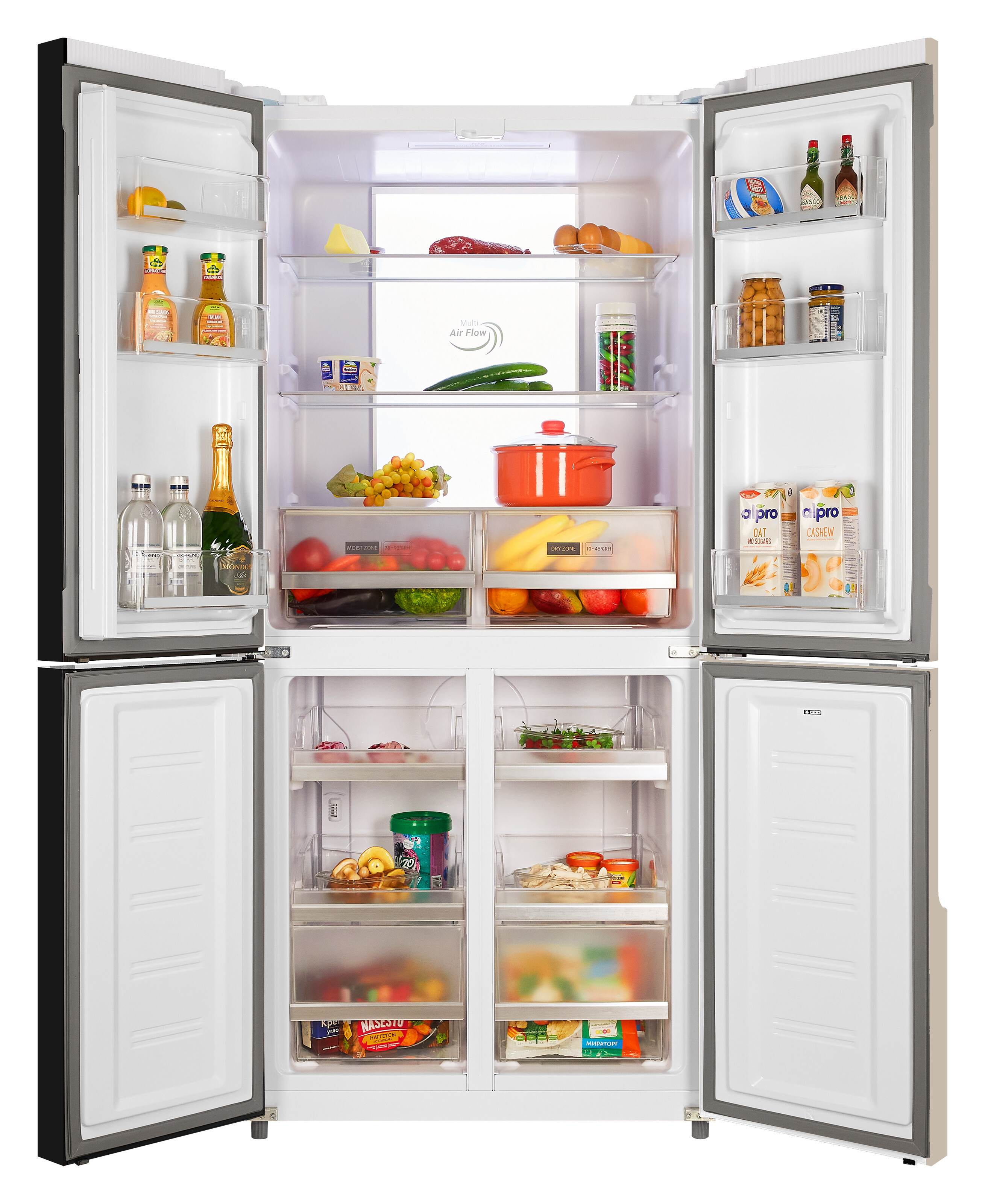 9069195 Холодильник многодверный   Nordfrost RFQ 510 NFGY бежевый STDN-0085738 - Вид №1