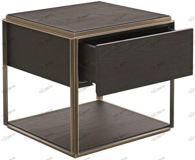 Shake Прикроватная тумбочка из дерева Frame sun-id-1465303