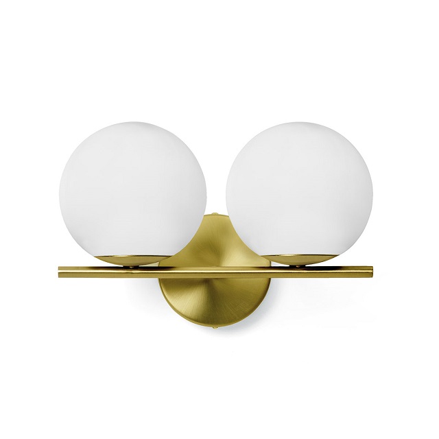 Miloox 1744.73 Настенный светильник из матовой латуни JUGEN.