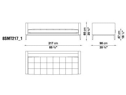 Ткань диван Maxalto Simpliciter ARCH-00078688 - Вид №2