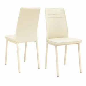 Стул мягкий со спинкой кремовый Leset "Бри" IMPEX  00-3967295 Бежевый