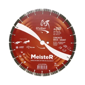 91780438 Диск алмазный по кирпичу Elsilber MeisteR 1A1RSS/W сегментный 350x25.4x2.8 мм STLM-1432089