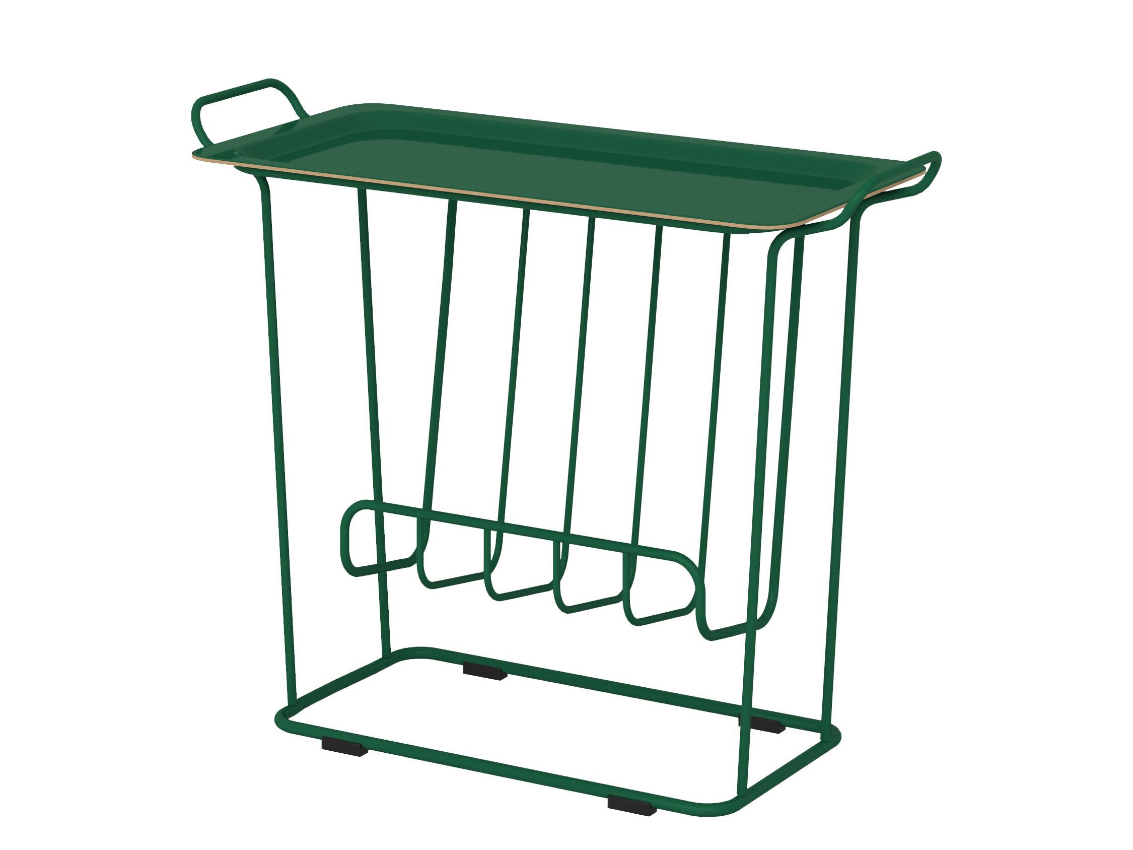 Окрашенный металлический журнальный столик с подносом Maze Classic ARCH-00060254 - Вид №2