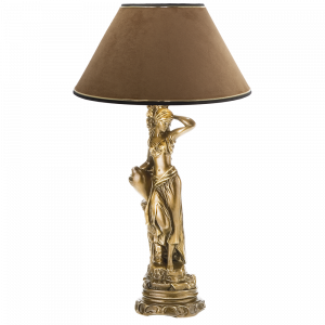 32016,34013 Настольная лампа Девушка с кувшином Бронза Тоффи BOGACHO