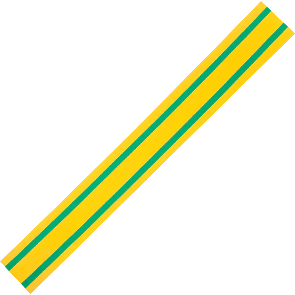 Термоусадочная трубка SKYBEAM для изоляции проводов 2 мм желто-зеленая 82496389