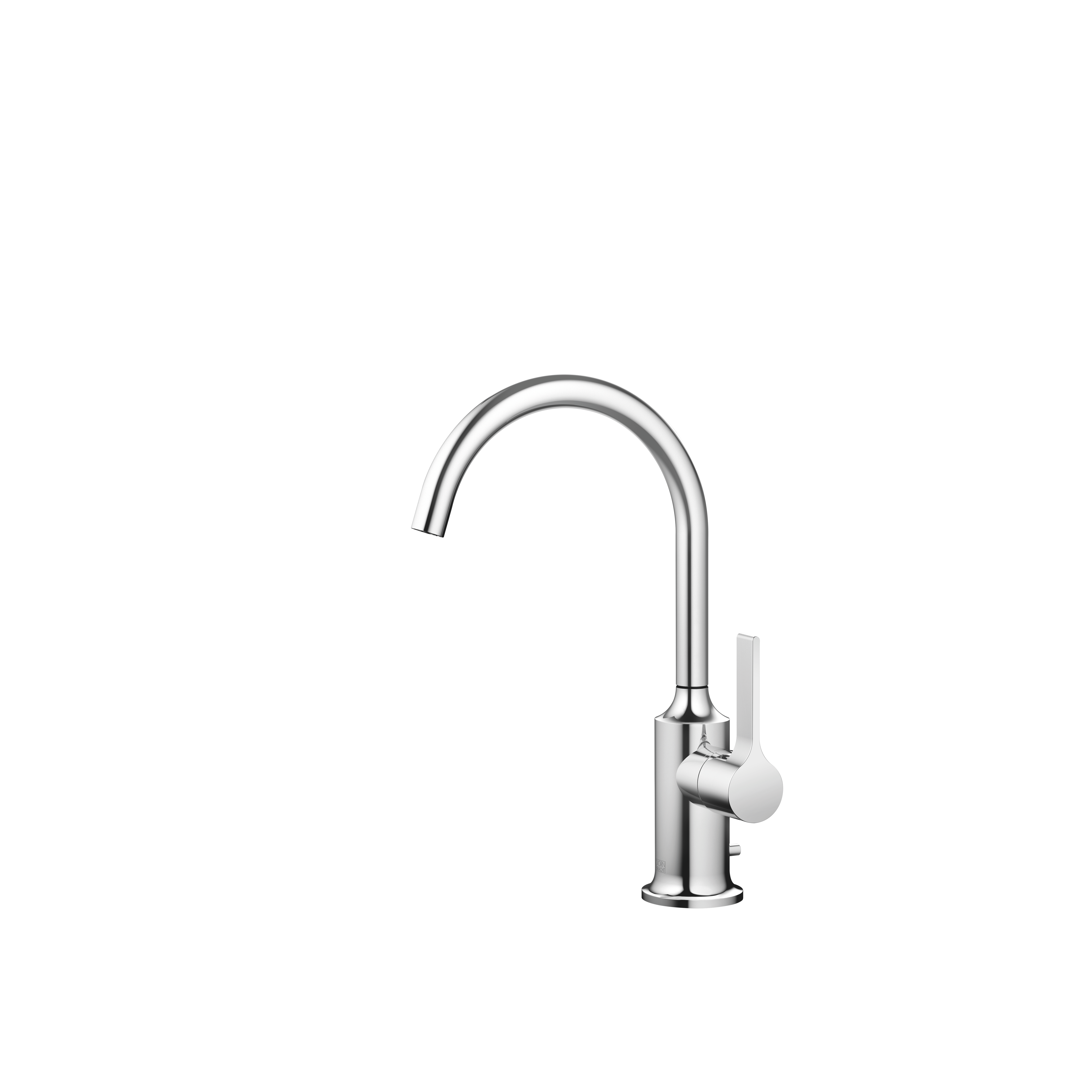 VAIA Смеситель для раковины, однорычажный, со сливом, хром 33500809-00 DornBracht