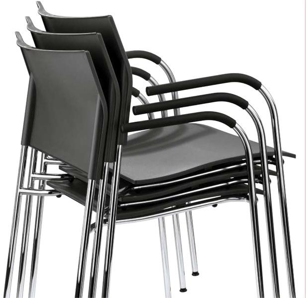 Thonet Стул из полипропилена штабелируемый с подлокотниками S 360 sun-id-1345292 - Вид №1