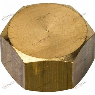 Заглушка ВР 3/8" латунь STOUT SFT0026000038
