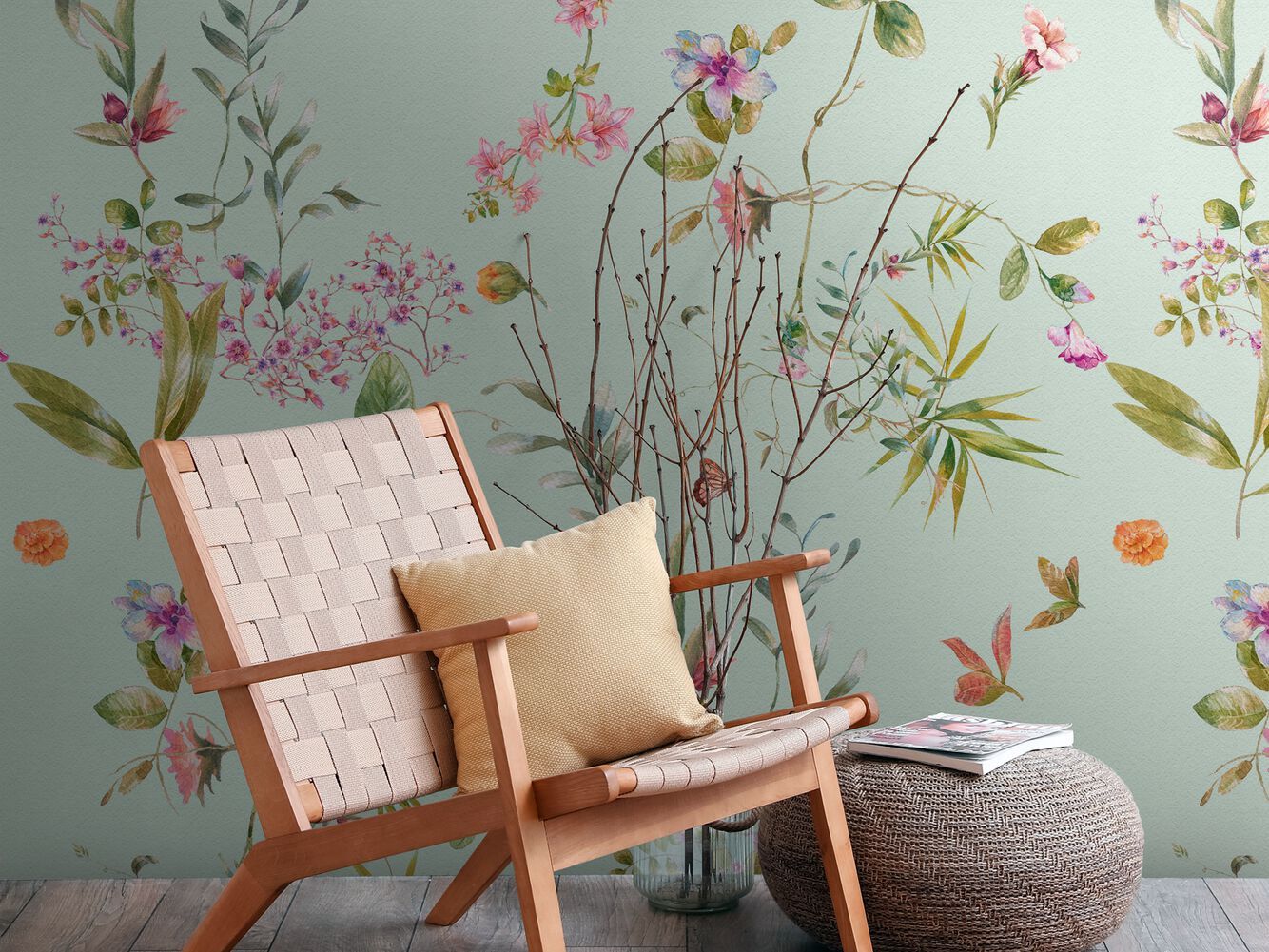 Цветочные узоры нетканые обои Architects Paper The Wall III ARCH-00008598