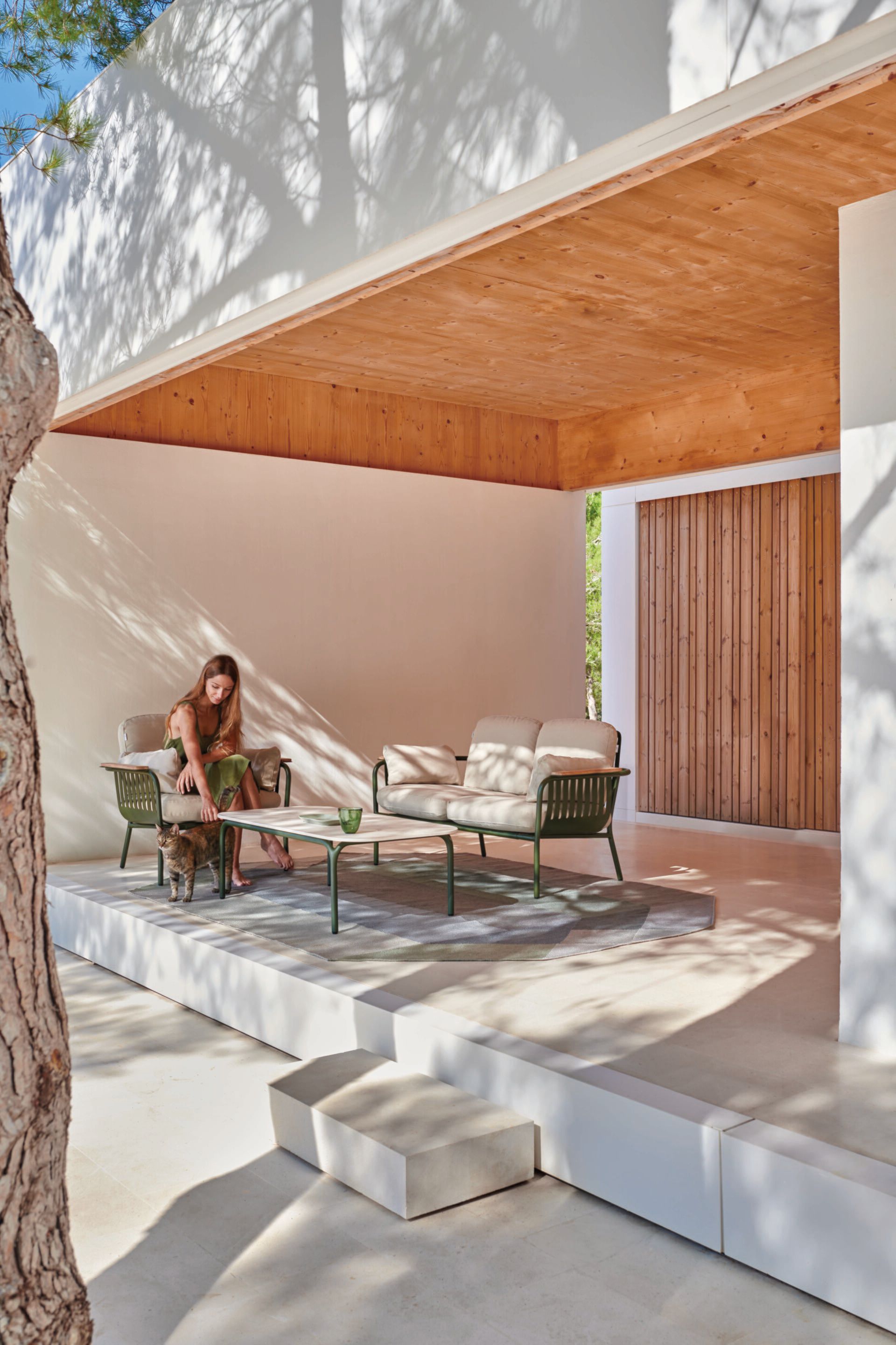 Фарфоровый прямоугольный садовый столик GANDIABLASCO ARCH-00109920 - Вид №7