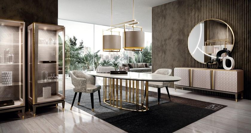 Valderamobili 3-х местный тканевый диван Mascari Msg012 - Вид №3