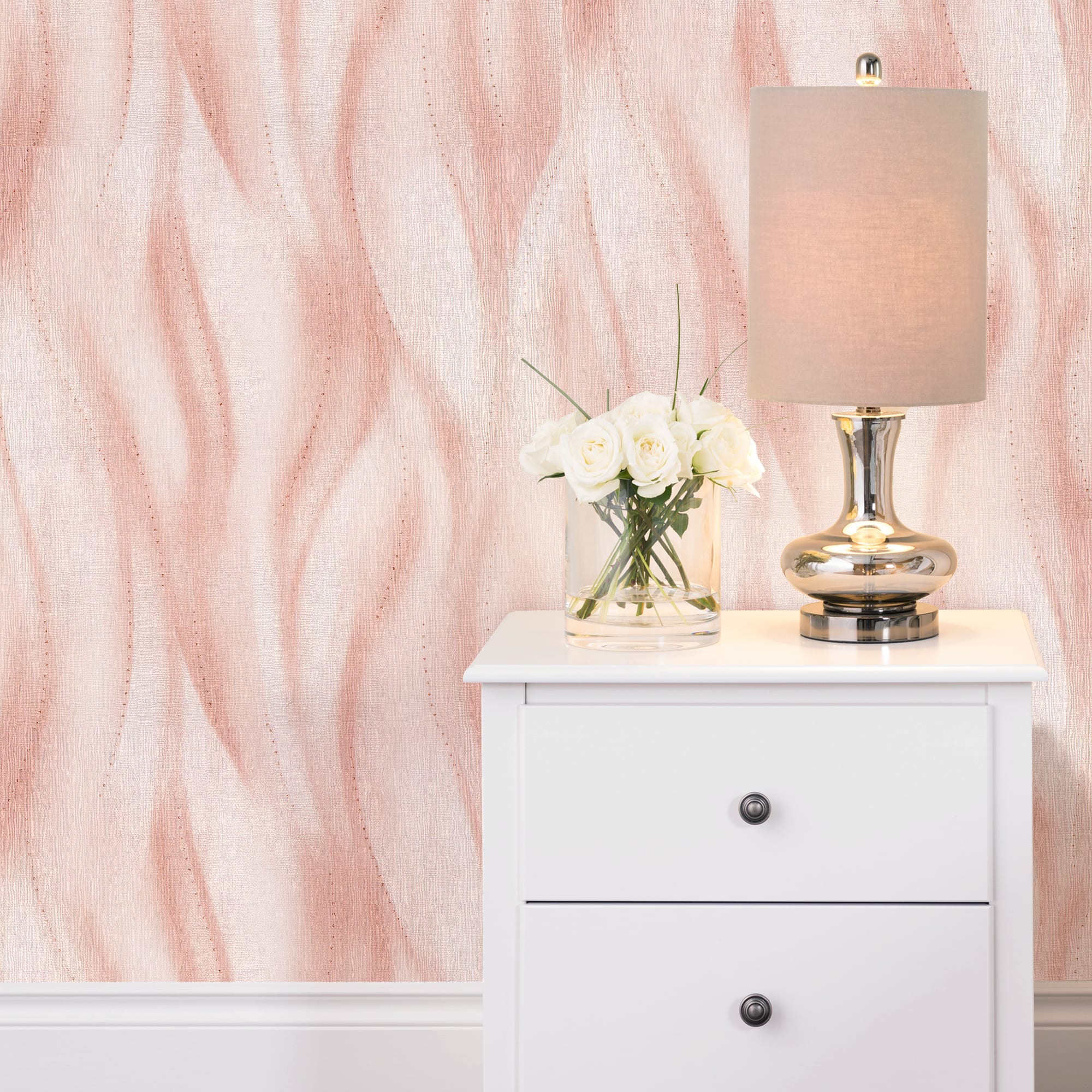 82938317 Обои бумажные бежевые 0.53 м 646-02 Мирабелла Santreyd  - Вид №2