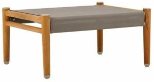 JANUS et Cie Прямоугольная подставка для ног из тика Konos