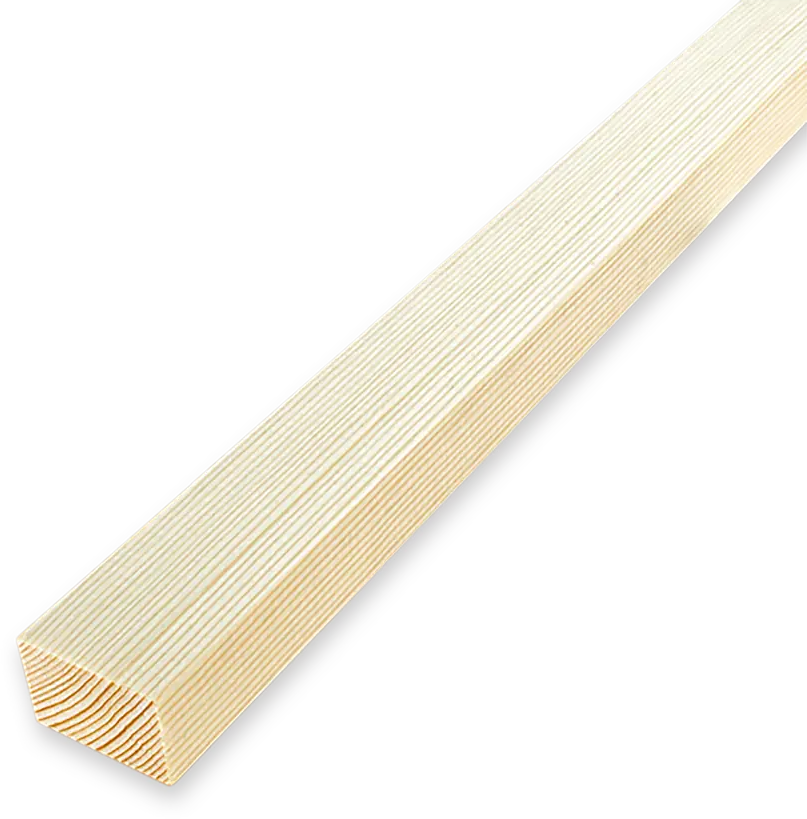 АРЕЛАН Брусок декоративный из сращенной сосны 19×29×1000 мм 84460750