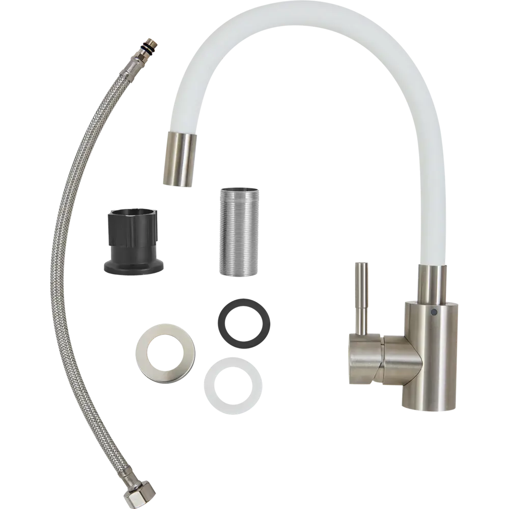 Смеситель для кухни Osgard Gron Flex цвет белый STLM-2212255 - Вид №4