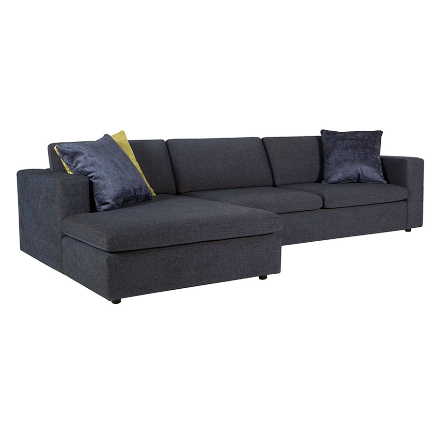 Угловой диван левый VARIO темно-синий Sits S1679 - Вид №4