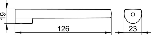 12763010000 Держатель запасного рулона KEUCO Collection Moll - Вид №2