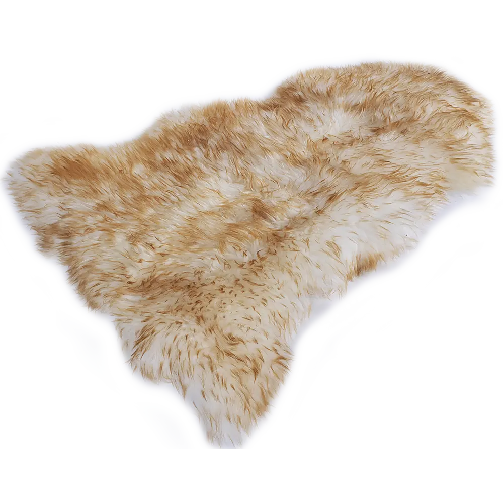 Шкура овечья одинарная 55x95 см цвет палевый 11479344 STLM-2181531 Santreyd  - Вид №3