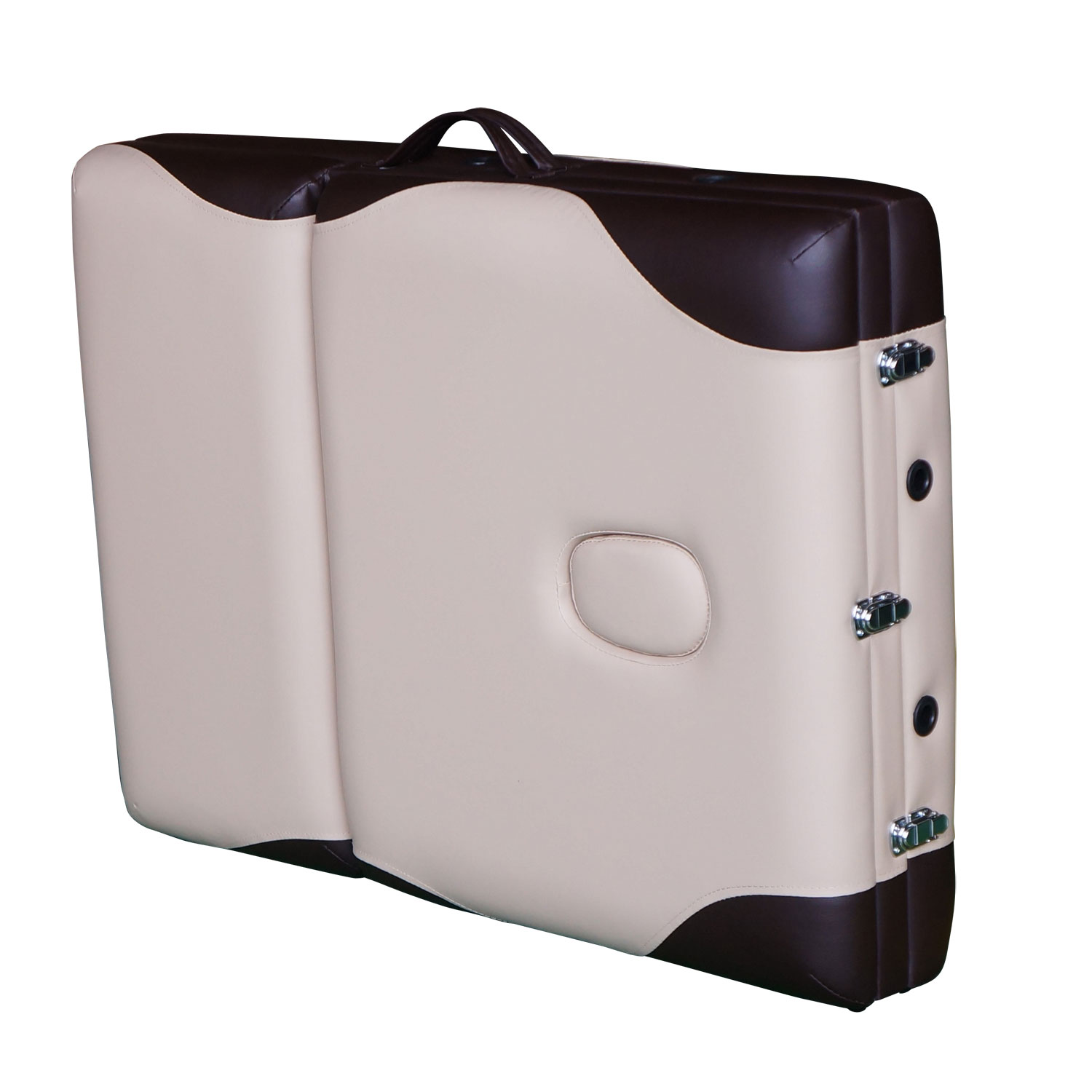 Массажный стол nirvana relax pro бежевый с коричневым DFC sun-id-2068997 - Вид №6