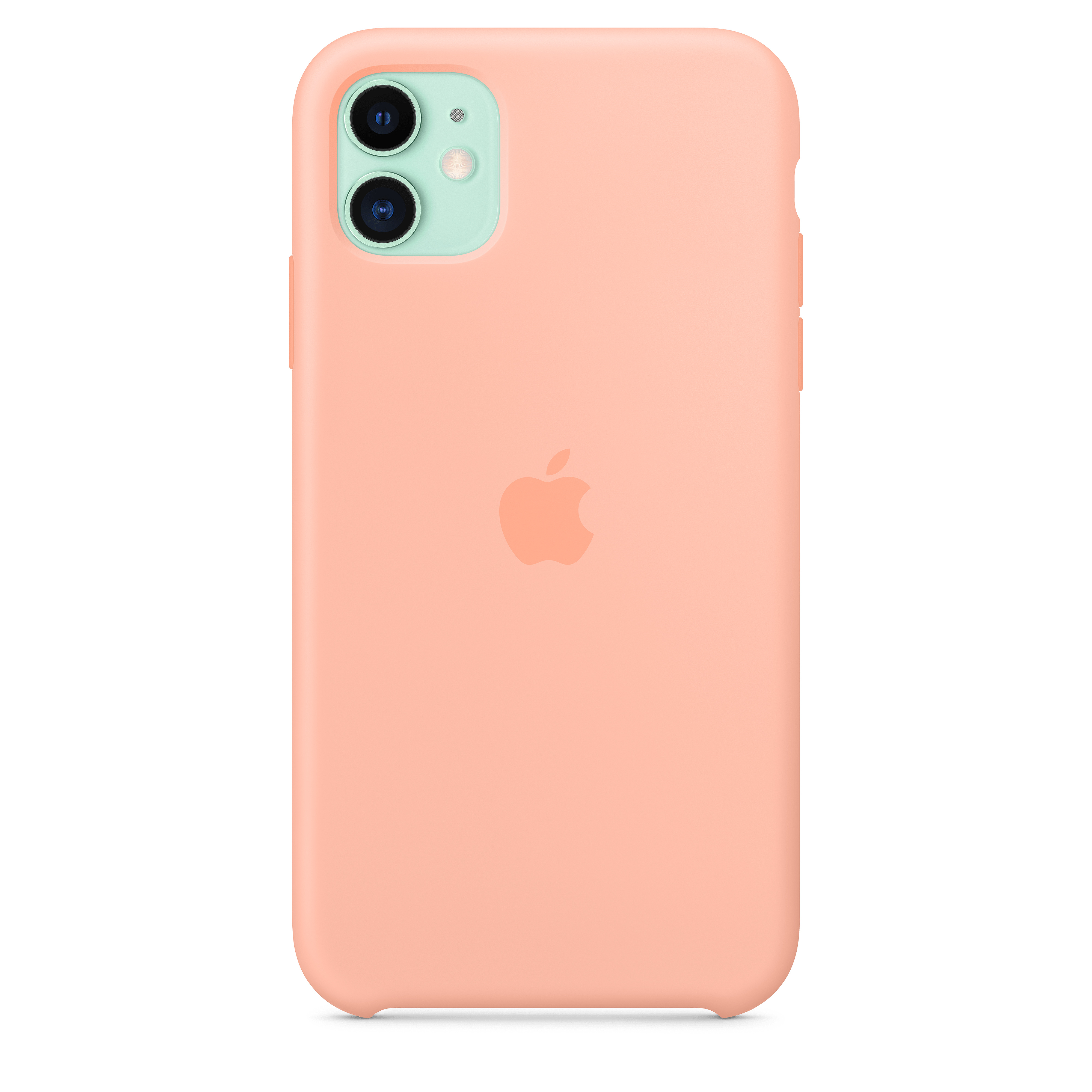 MXYX2ZM/A Iphone 11 silicone case - grapefruit Apple Santreyd  - Вид №2