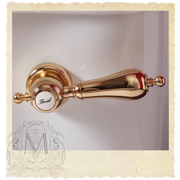 ML.IMP-25.311.BI/ML.IMP-25.318.BI/ML.RIC-29.045.CR/ML.OLV-29.015/ML.OLV-29.013/ML.RIC-29.040.BI.CR Компакт унитаз с бачком Хромированный Migliore  Италия  - Вид №7