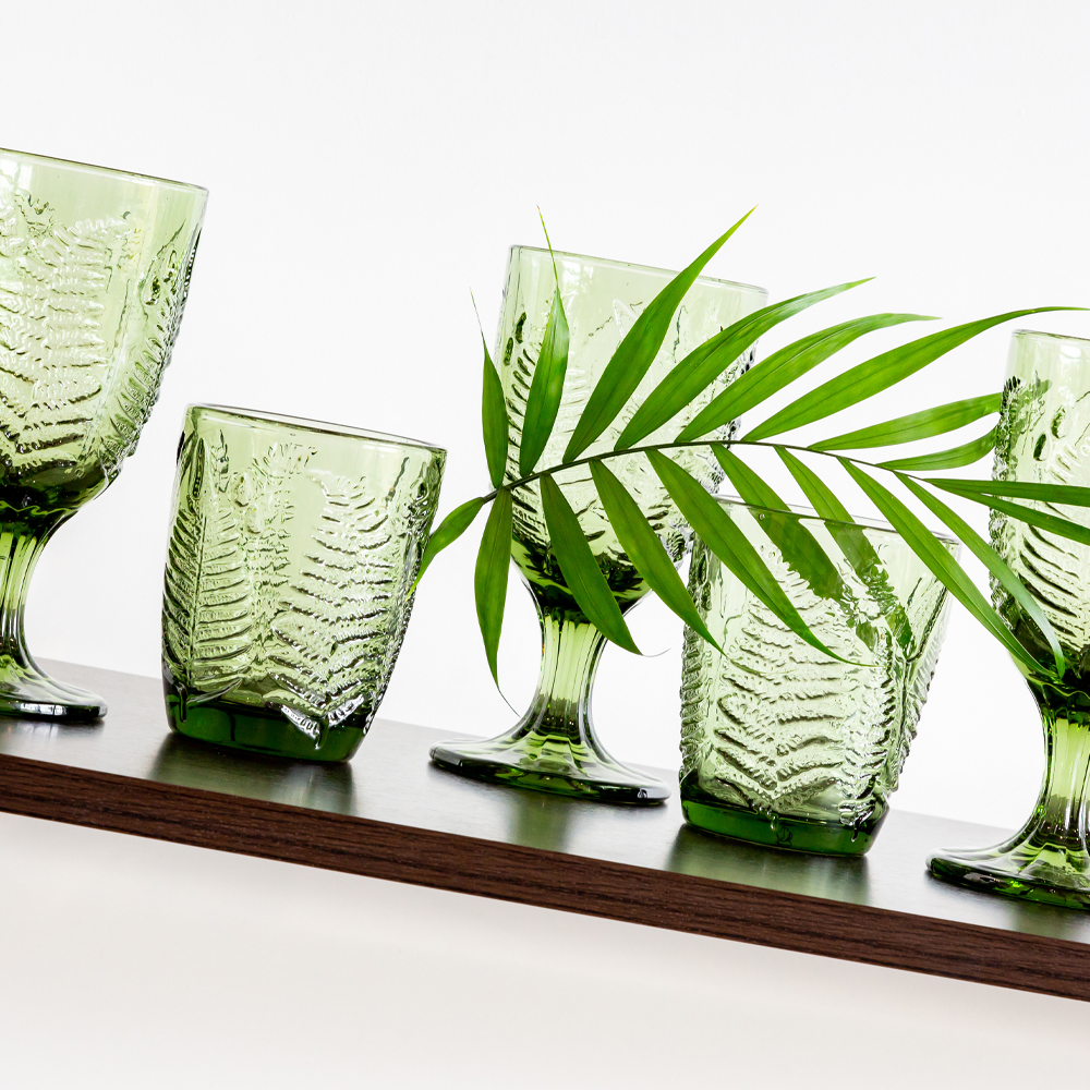 21091716 Комплект стаканов «Эльза» (6 штук, зеленый опал) Object Desire Светский прием  - Вид №7