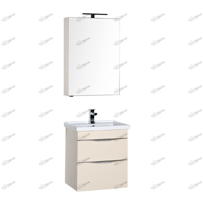 Комплект мебели Aquanet Эвора 60 бежевый 00184547