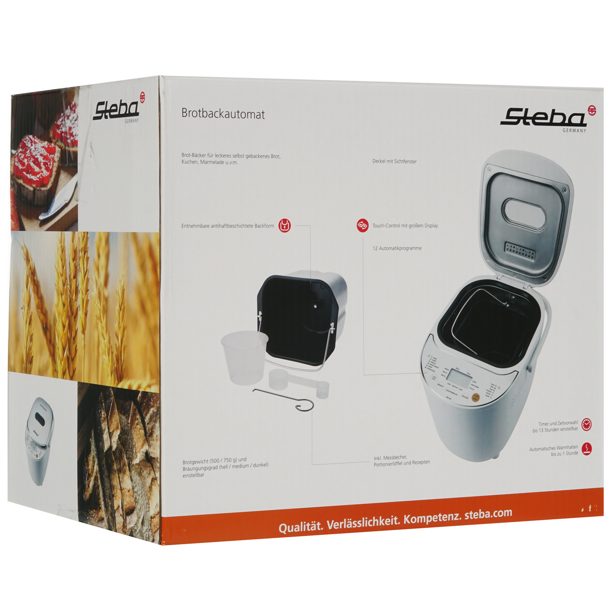 5342132 Хлебопечь Steba BM 3 белый STDN-0001721 - Вид №8