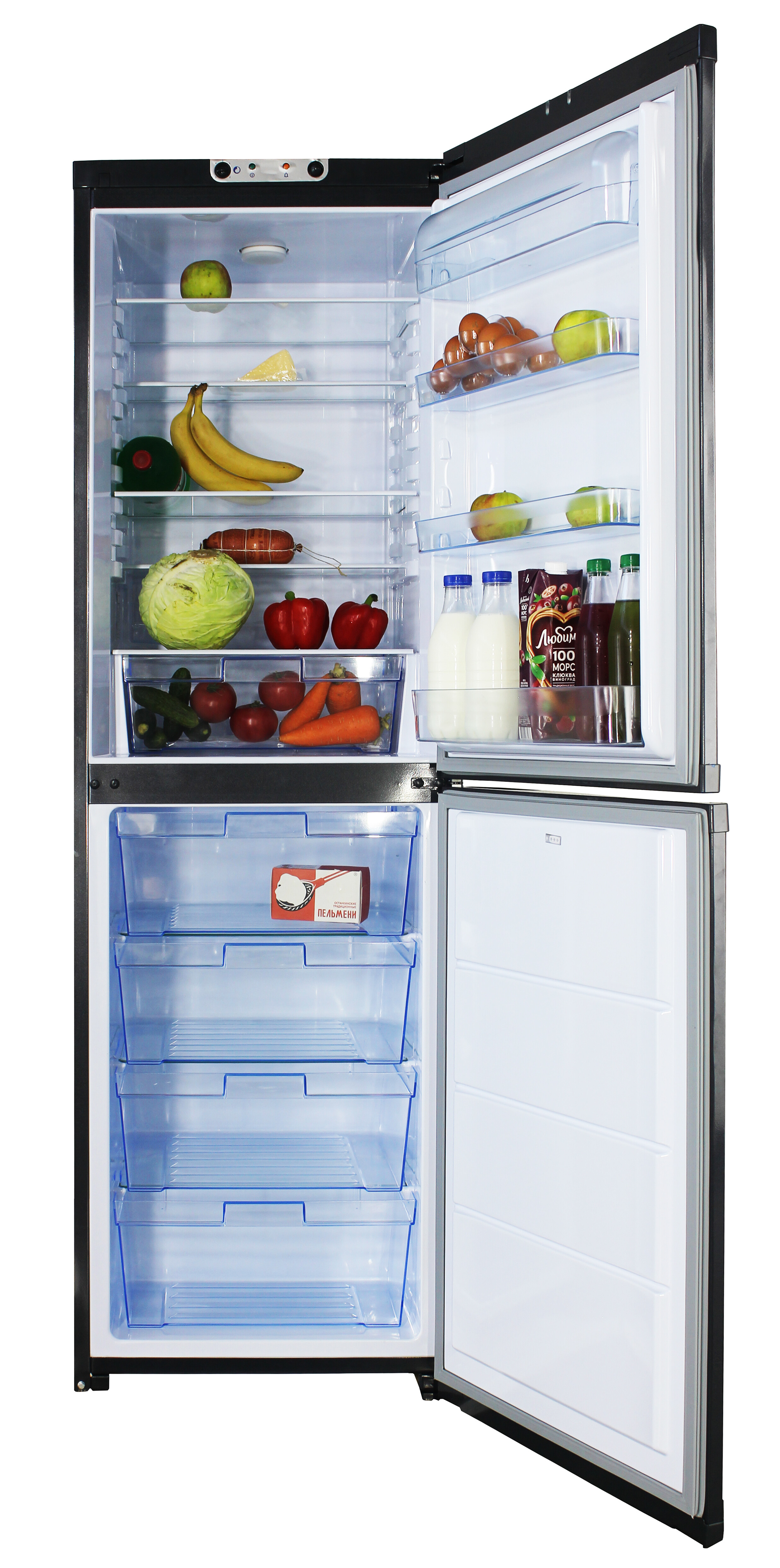 9017580 Холодильник с морозильником   ОРСК 176 G серый STDN-0052324 - Вид №4