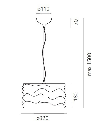 Artemide Aqua Cil 0927010A подвес 70107 - Вид №1