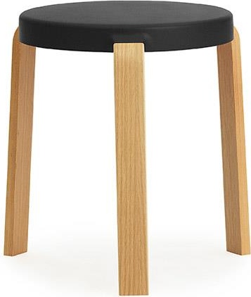 602251 Tap Stool Oak / Black Normann Copenhagen  - Вид №1