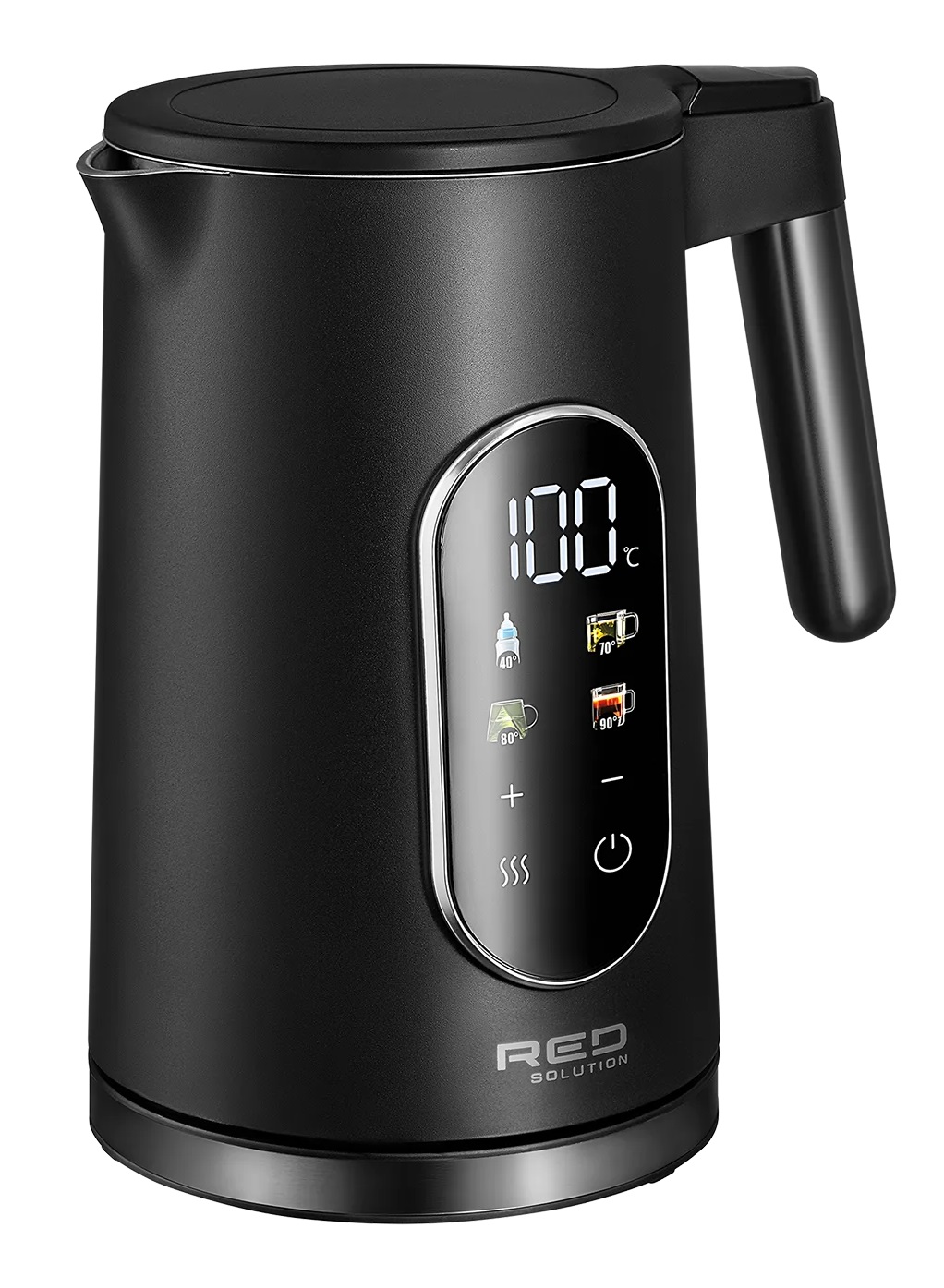 9222166 Электрочайник RED SOLUTION COLORSENSE AM108D черный STDN-0094394 - Вид №2