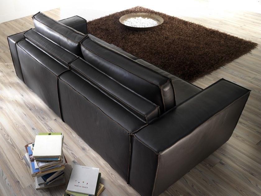 Gobbo Salotti 3-х местный кожаный диван sun-id-1425794 - Вид №1