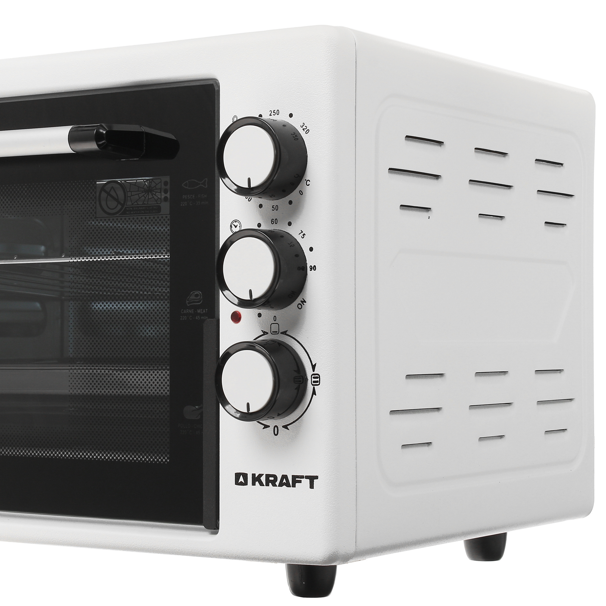 5333041 Мини-печь Kraft KF-MO 3200 W белый STDN-0095293 - Вид №3