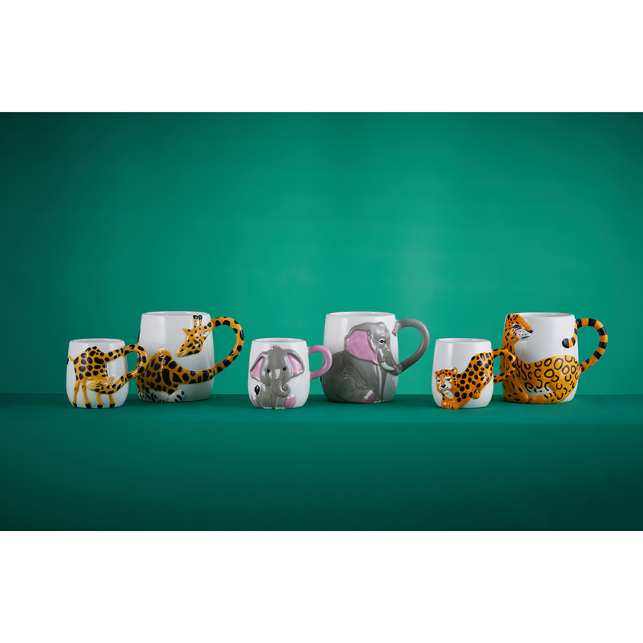 P_0059.079 Набор из 2 кружек giraffe, 405 мл и 195 мл Price&Kensington  - Вид №3