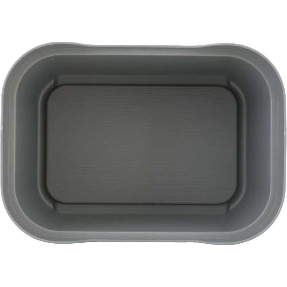 Ящик Luxe с крышкой 19x13x11 см 1.9 л пластик цвет серый БЫТПЛАСТ STLM-2110766 - Вид №2
