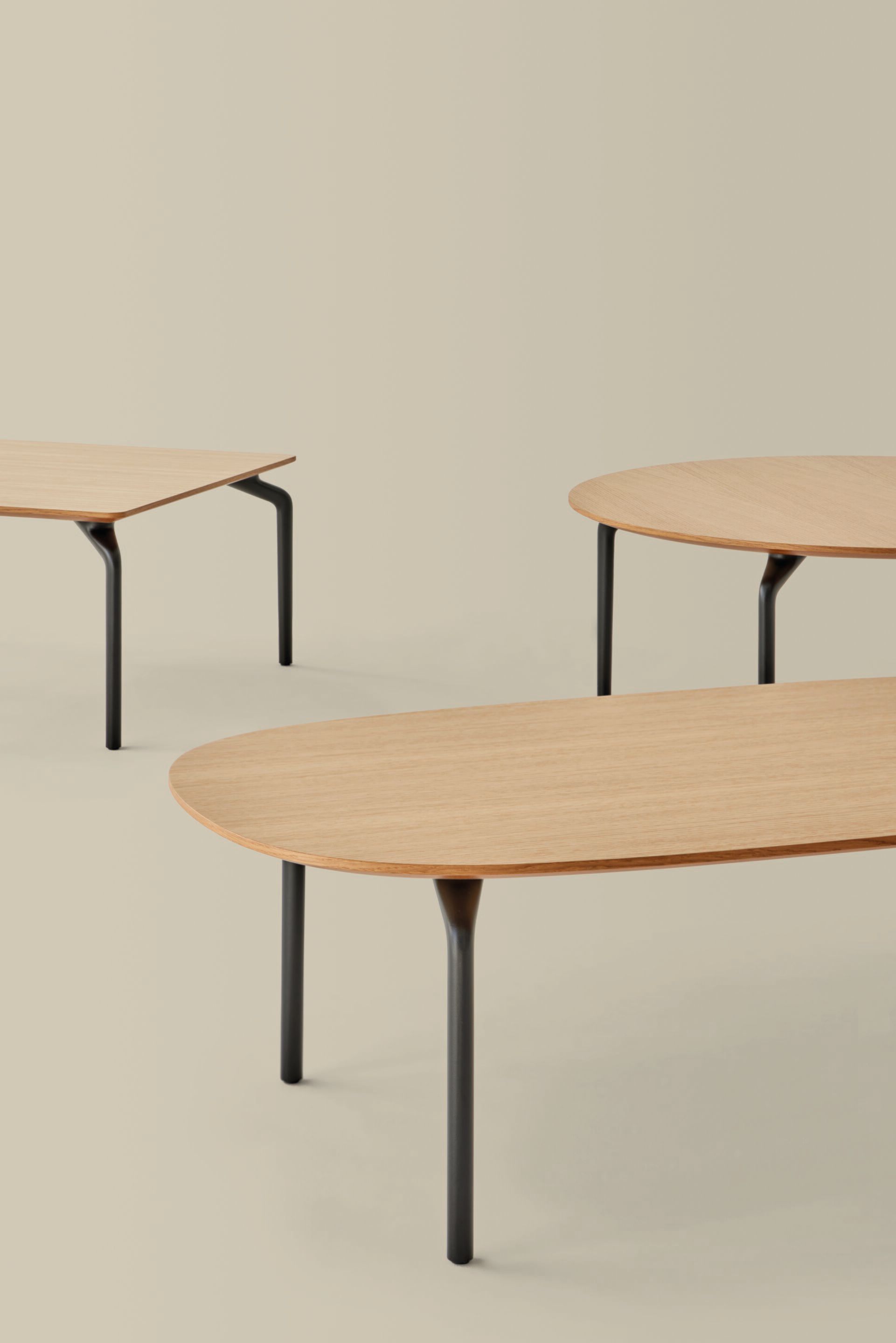 Деревянный низкий круглый журнальный столик INCLASS Kern ARCH-00148423 - Вид №5