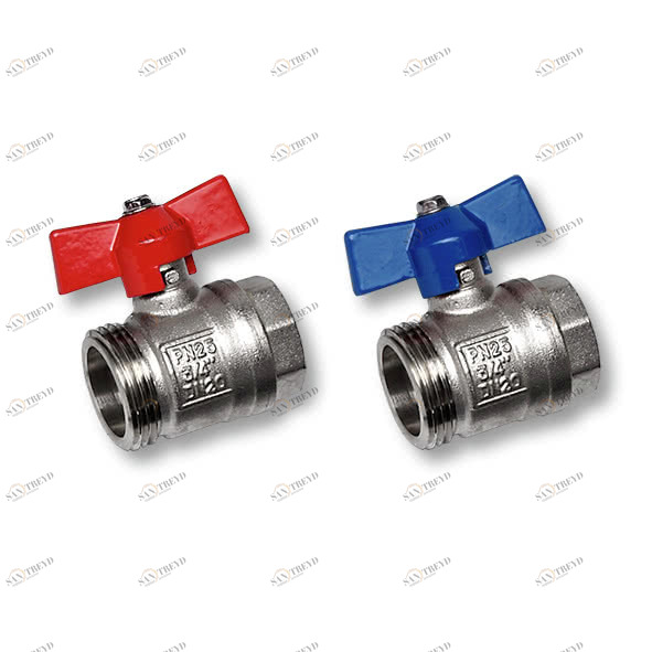 1VTKHS34 SANHA VT-KH-S Набор шаровых кранов 3/4 мм 