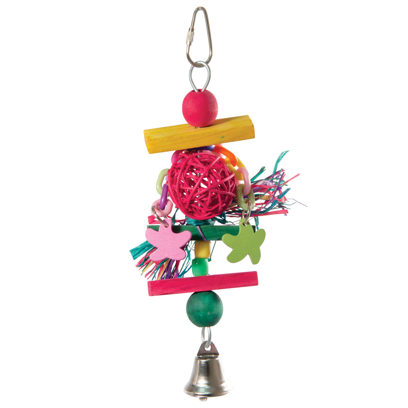 ПР0054684 Игрушка для птиц-подвеска "Веселая фигурка", 210/240*70мм TRIOL 