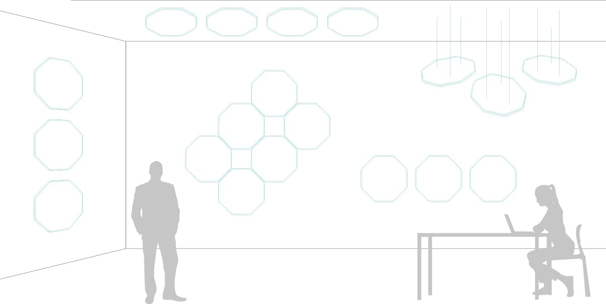 Звукопоглощающая потолочная акустическая панель ETERNO IVICA Phonolook ARCH-00002641 - Вид №14