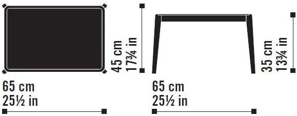 Very Wood Прямоугольный мраморный журнальный столик Bellevue sun-id-1366053 - Вид №1