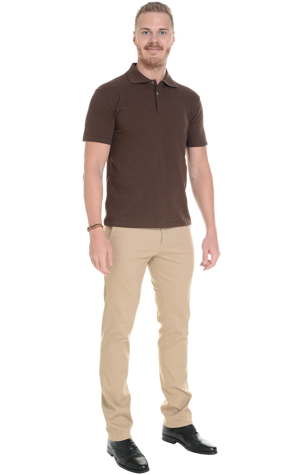 68261 Брюки  мужские beige (бежевые) El-Risto  Одежда для официантов  размер 50/170-176  - Вид №5