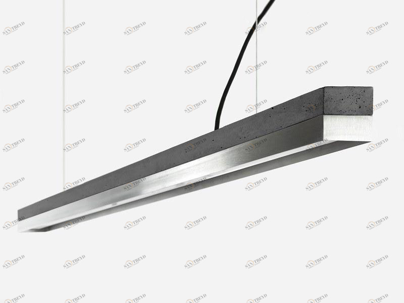 Подвесной светильник из бетона и нержавеющей стали C Santreyd sun-id-1480594