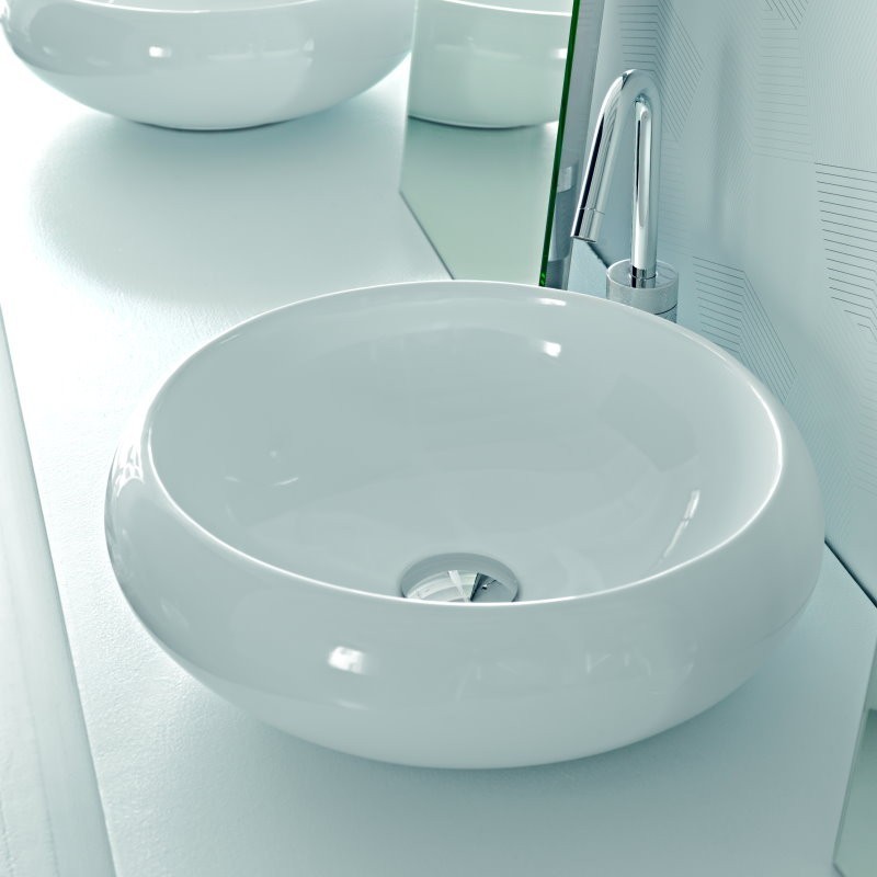 43430 Накладная раковина на столешницу  овальная Ceramica Hidra  - Вид №2