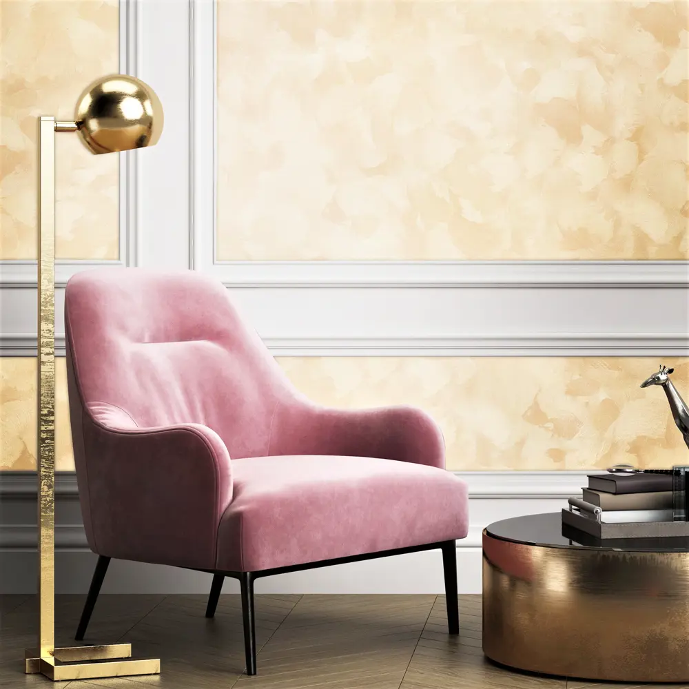 Краска перламутровая Maitre Deco «Soie Or» эффект золотого шелка 2 кг STLM-2016440 - Вид №3