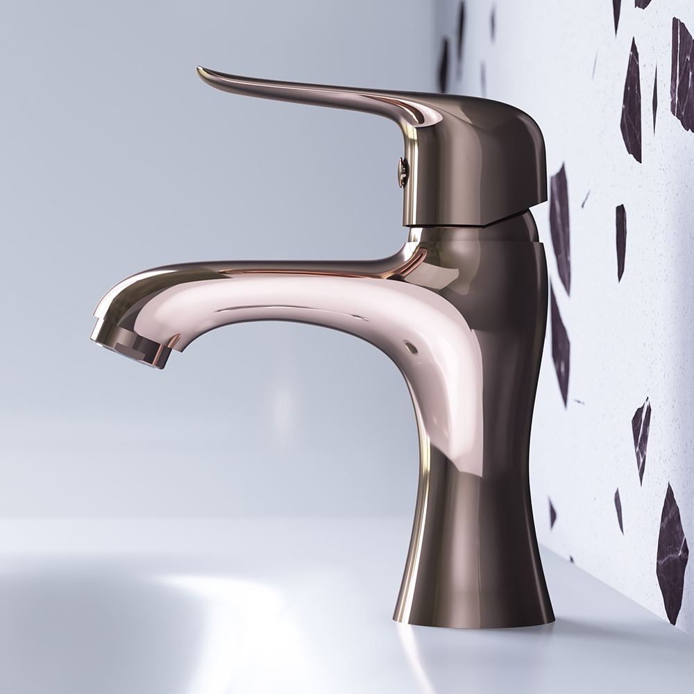 390210000 Bronze смеситель для умывальника Damixa Palace Evo  - Вид №6