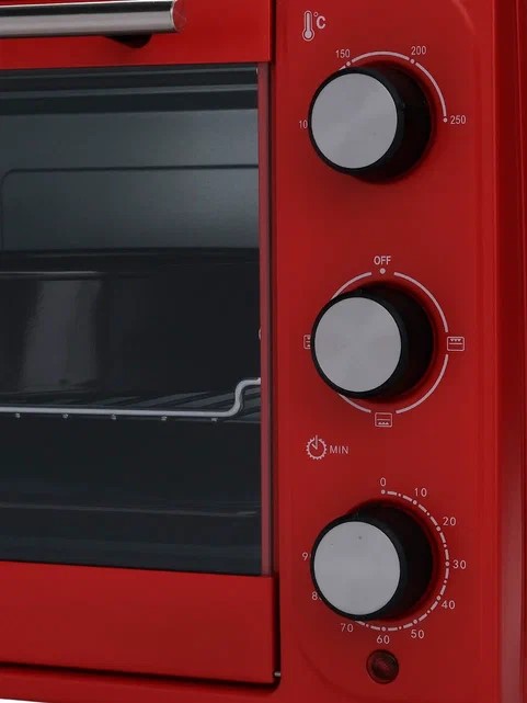 9146415 Мини-печь Oasis M-S38R красный STDN-0015223 - Вид №4