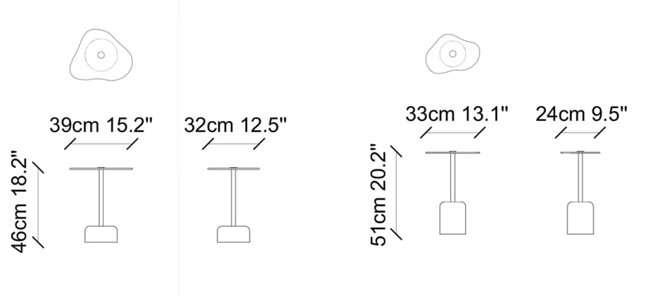 Журнальный столик из дерева и стекла для гостиной NDESIGN Cario ARCH-00028908 - Вид №2