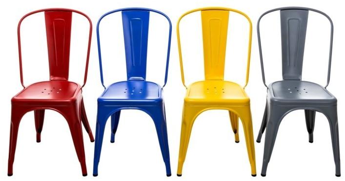 Tolix Штабелируемый металлический стул A sun-id-1450328 - Вид №3